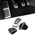thumbnail image 1 of 3 Uds Pedales de Coche Pie Combustible Freno Embrague Pedal Cubierta para B8 Golf 7 2017-2021 para para Seat MT, 1 of 5