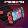 thumbnail image 5 of PDP Travel Case Plus GLOW For Nintendo Switch, Nintendo Switch Lite, Nintendo Switch - OLED Model, Super Icon, 5 of 9