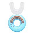 thumbnail image 2 of Cepillo de dientes de silicona en forma de U, cepillo de dientes en forma de U para niños, cepillo de dientes de silicona, cepillo de dientes en forma de U para niños, optimizado para la excelencia, 2 of 8