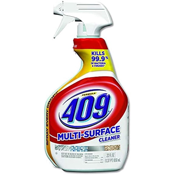 Formula 409 Multi-Surface Cleaner, 22 oz Spray Bottle,9/Carton