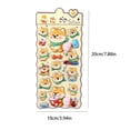 thumbnail image 3 of Cute Cartoon Animal Butt Stress Relief Stickers (Panda & Shiba Inu), Soft Squeezable Fidget Decals, Sensory Toy for Anxiety & Fun, Reusable PVC Patches for Phone Case & Laptop, 20x10cm, 3 of 8