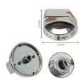 thumbnail image 2 of DG64-00473A Top Burner Control Dial Knob Range Oven Replacement Compatible with Samsung Range Oven Gas Stove Knob NX58F5700WS NX58H5600SS NX58H5650WS NX58J7750SS NX58M6850SS （5pcs）, 2 of 4