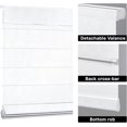 thumbnail image 2 of LazBlinds Cordless Roman Shades for Windows, Light Filtering Thermal Insulated Window Blinds, Lightweight Fabric Blinds for Indoor Windows, 35" W x 60" H, White, 2 of 6