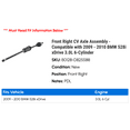 thumbnail image 2 of Front Right CV Axle Assembly - Compatible with 2009 - 2010 BMW 528i xDrive 3.0L 6-Cylinder, 2 of 2