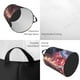thumbnail image 2 of Fotbe Flower White Horse Cesto de Ropa con Asas, Cesto Impermeable de Gran Capacidad, Bolsa de Lavado para Dormitorio, Cesto de Ropa con Ruedas y Asas-Small, 2 of 6
