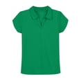 thumbnail image 7 of NAISIBABY Boys School Uniform T-Shirt, Turndown Collar Short Sleeve Soft Comfy Kids Fashion Tough Tees Green 12T, 7 of 7