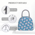 thumbnail image 4 of Fotbe happy baby axolotls Bolsa de Almuerzo con Estampado, Lonchera Aislada, Contenedor de Comida Reutilizable Tipo Cooler a Prueba de Fugas, 4 of 6