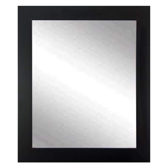 Black Entry Way Framed Wall Mirror 32''x 55''