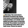 thumbnail image 4 of Resicozy Watches for Men Silver Stainless Steel Strap Wrist Watch Business Casual Daily Round Dial Watch A, 4 of 8