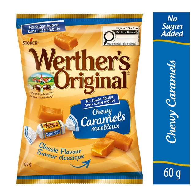 Werther’s Original No Sugar Added Chewy Caramel Candy
