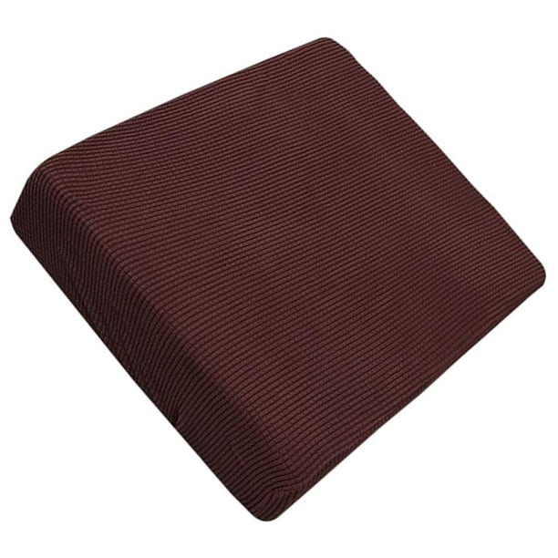 Fundas de cojín elásticas rojas para sofá 1 asiento