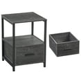 thumbnail image 6 of VECELO Nightstand with Drawer, Industrial End Table Sofa Side Table for Bedroom Living Room Office, Charcoal Gray, 6 of 8
