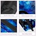 thumbnail image 2 of MUOOUM Pencil Case, Stars Blue Music Notes Large Capacity Pencil Pouch Stationery Pen Bag, 2 of 7