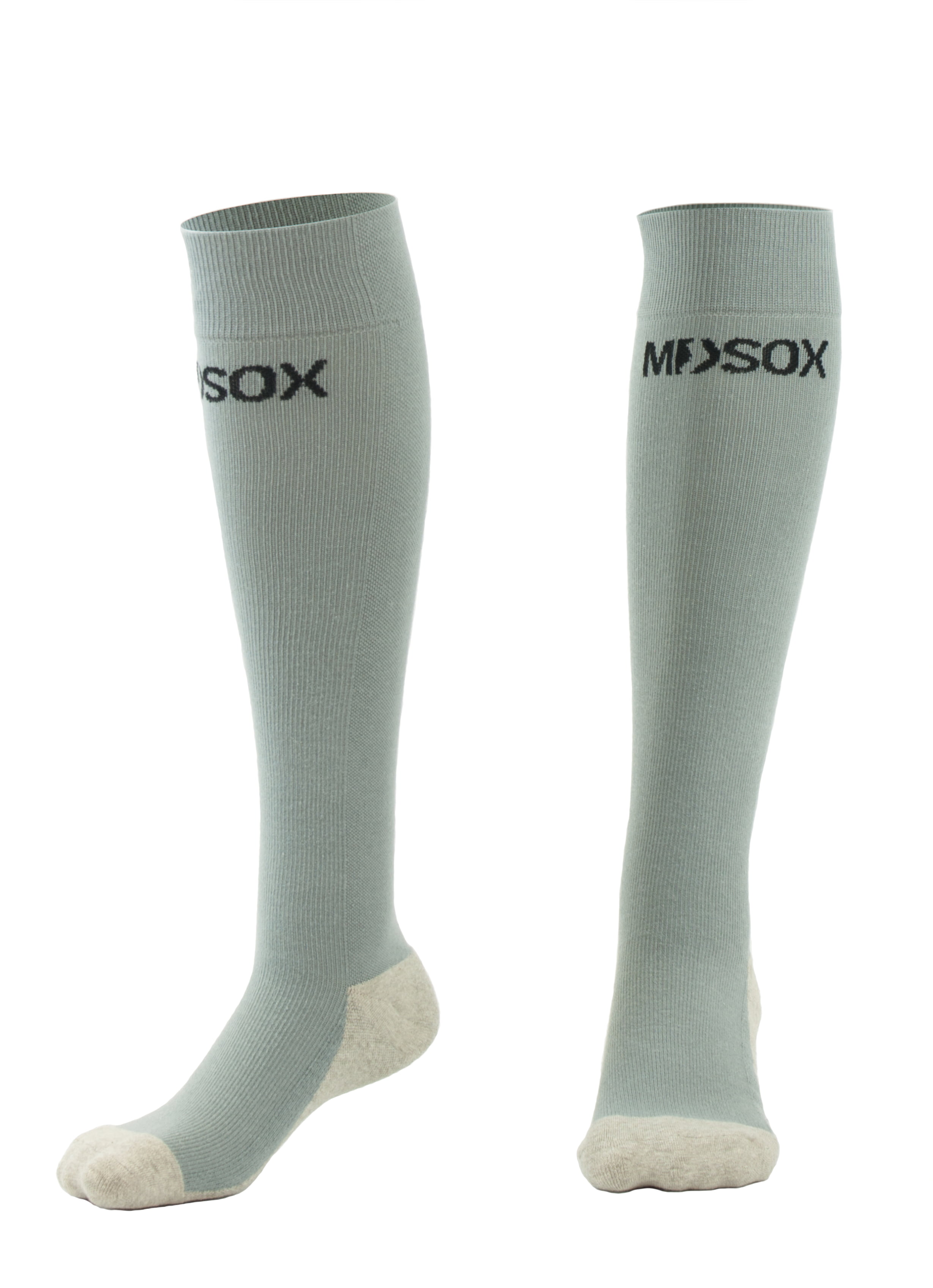Graduated Compression Socks for Men & Women | MDSOX 20-30 mmHg | (Gray ...