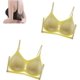 thumbnail image 1 of 2pcs Summer Seamless Ultra Thin Ice Silk Comfort Bra In Plus Size,ultra Thin Ice Silk Bra Breathable Seamless Bra, 1 of 5