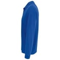 thumbnail image 2 of SOLS  Adult Prime Pique Long-Sleeved Polo Shirt, 2 of 3