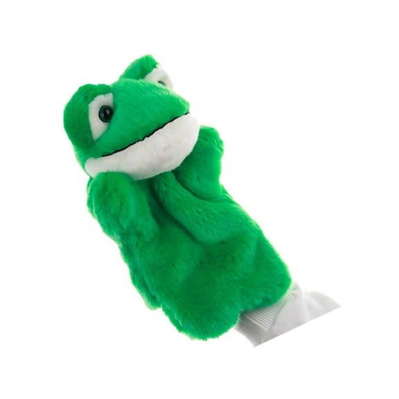 WHAMVOX 1Pcs Animal Character Hand Puppet Frog Shaped Plush for Kids and Families Interactive and Fun