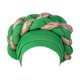 thumbnail image 5 of Minnieouse Women African Turban Head Wrap Head Beanie Hair Cover Sequin Braid  Scarf Type1, 5 of 6