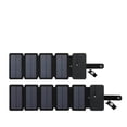 thumbnail image 2 of Foldable USB Solar Panel Monocrystal Solar Cell Folding Waterproof 5 Panels Outdoor Portable Mobile Phone Power Battery Charger ,Easy to Install, 2 of 7