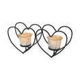 thumbnail image 1 of Candelero de corazón, candelero decorativo para centro de mesa, boda, 1 of 4