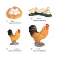 thumbnail image 1 of pitrice 1 Set Spade Worm Model Premium Plastic Material Meaningful Insect Figurines Early Educational Growing Models for School Project Cock, 1 of 6