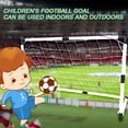 thumbnail image 3 of Football Goal Post Net Toy, Foldable Football Net Goals Post Indoor Outdoor Soccer Sport Games Mini Training Practice Set for Soccer Sport Training Games Boys[White], 3 of 9