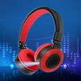 Kugisaki Red 2025 Back to School Supplies Wireless Bluetooth Headphones