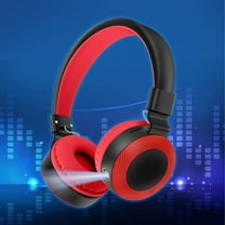 Back to School Gifts under $5 Wireless Bluetooth Headphones Over Ear With Light And Mic 8 Hours Of Use Foldable Headset on Clearance