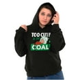 thumbnail image 4 of Swee'Pea Too Cute Get Coal Christmas Hoodie Sweatshirt Women Men Brisco Brands S, 4 of 6