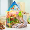 thumbnail image 5 of Wilwolfer Kids Play Tent Dinosaur Toys Tent for Boys Girls 3/4/5/6/7/8 Years Toddlers Playhouse Indoor Outdoor, 5 of 9