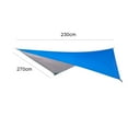 thumbnail image 5 of Huanledash Tent Waterproof Lightweight Polyester Rain Fly Hammock Tarp Cover for Hiking, 5 of 7