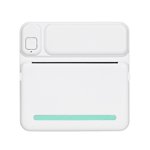 Portable Pocket-size Thermal Printer Wireless BT Printer Simple Operation Support Photo Notes Errors Text Memo Printing Green