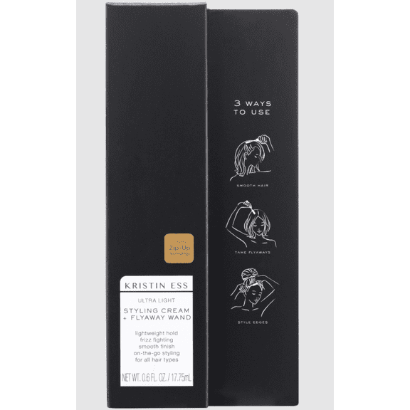 Kristin Ess Anti Frizz Flyaway Ultra Light Styling Cream & Wand, 6 fl. oz.