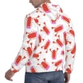 thumbnail image 6 of Pofeuu Crayfish And Hearts Print Mens Casual Hooded Collar Drawstring Hoodies Pullover Sweatshirts Casual Long Sleeve Shirts-XX-Large, 6 of 7