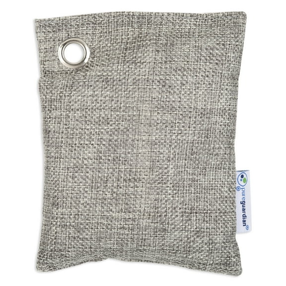 PureGuardian 100g Bamboo Charcoal Air Purifying Bag, Odor Control, CB100, Unscented