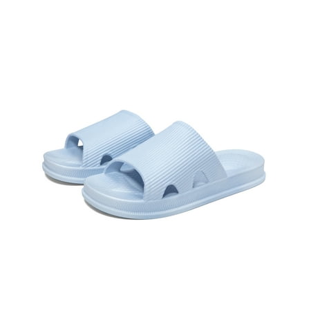 

LELINTA Women Bath Slippers Slip On Bathroom Shower Slippers Home Pool Beach Non Slip Sandal Indoor Slippers Shoes Soft Sole