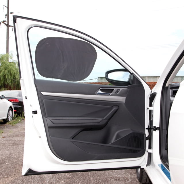 DEEPCRAFF 2 Pcs Car Privacy Sunshade Breathable Black For Parents With Infants