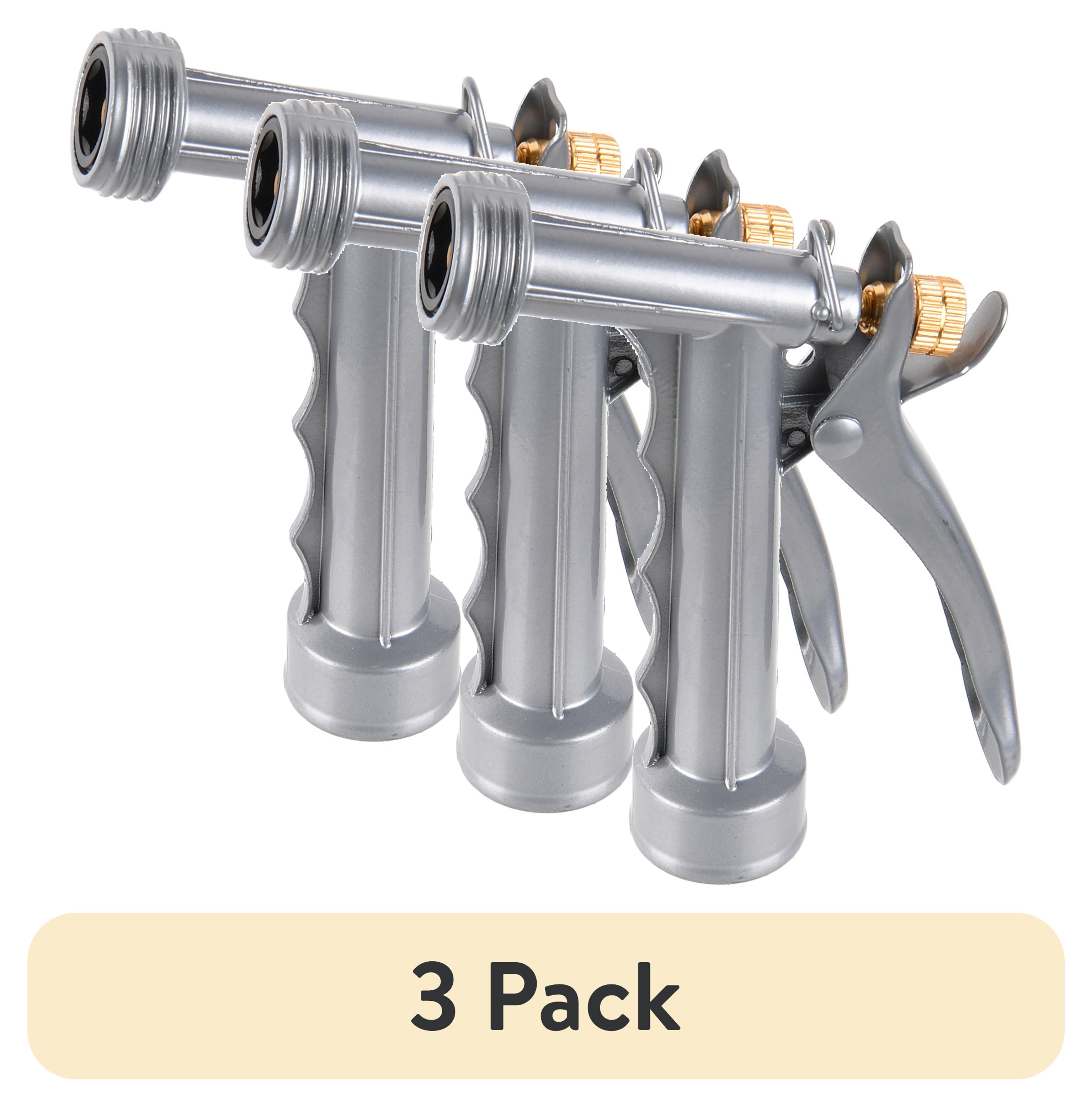 Expert Gardener Metal Rear-Trigger Watering Nozzle, 3-Pack photo 1