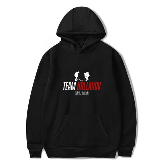 Heated Rivalry Merch Team Hollanov Hoodie Long Sleeve Pullovers Graphic Unisex Casual Outfits