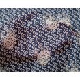 thumbnail image 5 of oneOone Silk Tabby Navy Blue Fabric Abstract Block Sewing Material Print Fabric By The Yard 42 Inch Wide, 5 of 5