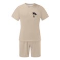 thumbnail image 1 of Playeras De Compresión, Traje De Moda Para Hombre, Camiseta De Manga Corta Con Estampado De Coco De Verano, Pantalones Cortos, Transpirables, Relajantes, Para Vacaciones, Uso Diario, 1 of 7
