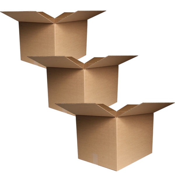 The Boxery Medium Moving Boxes 18x14x12'' 25 Boxes Included