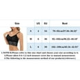 thumbnail image 2 of Eashery Womens Bra Push Up Underwire Lift Up Bra Lace Balconette Bra Backless Bra Women Bras Black M, 2 of 3