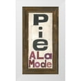 thumbnail image 1 of Shamp, Cindy 12x18 White Modern Wood Framed Museum Art Print Titled - Pie Ala Mode, 1 of 4
