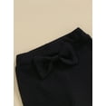 thumbnail image 6 of GXFC Toddler Girls Flared Pants 6M 1T 2T 3T 4T Kids Girl Casual Bell Bottoms Pants Trousers Spring Fall Casual Bow High Waisted Long Pants for Children Girls, 6 of 8