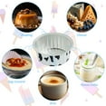 thumbnail image 4 of Cupcake Baking Cup with Lid 40 Pcs Aluminum Foil Tinfoil Mini Cake Containers 130ML Recyclable Heat Resistant Muffin Tins, 4 of 7
