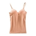 thumbnail image 5 of Daznico Tank Tops for Women,Women's Shelf Bra Camisoles Adjustable Spaghetti Strap Tank Tops Basic Layer,Size L, 5 of 8