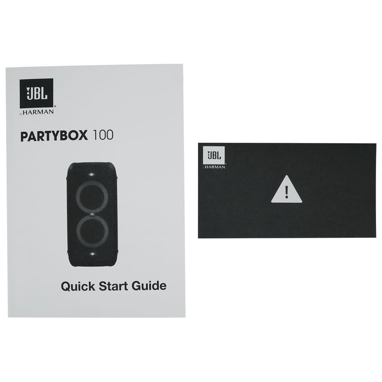 JBL PartyBox On-The-Go Parlante Potente 100W Bluetooth IP67 - Negro JBL