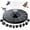 1pack-10 Nozzles, variant on Posrue Solar Fountain, Floating Solar Powered Water Fountain Pump for Bird Bath, Garden, Pond, Pool, Outdoor