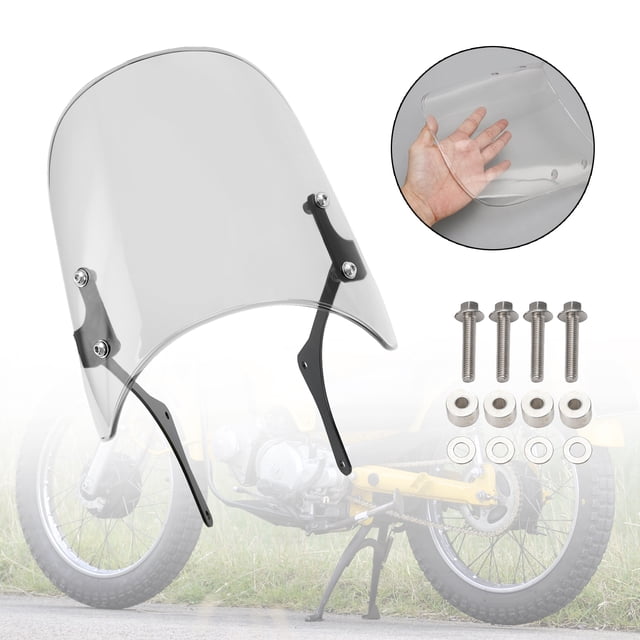 Windshield WindScreen fit for HONDA Trail 125 CT110 CT125 Hunter Cub 2021-2023 Clear